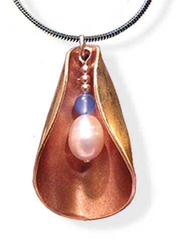 Blossom Pendant (Copper)