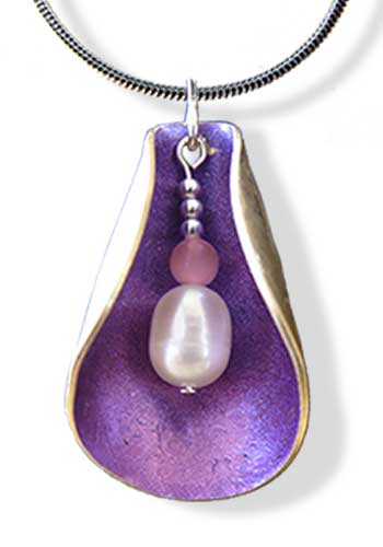 Blossom Pendant (Purple)