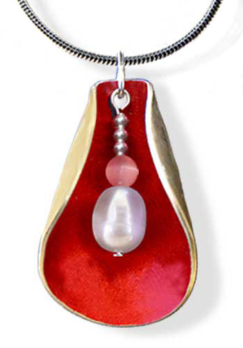 Blossom Pendant (Red)