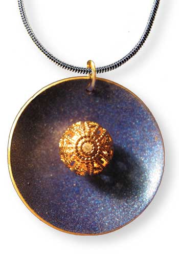 Centered Pendant (Cobalt)