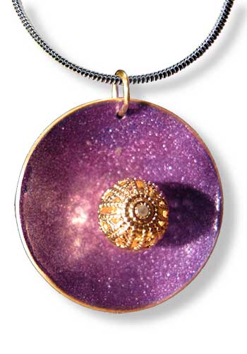 Centered Pendant (Purple)