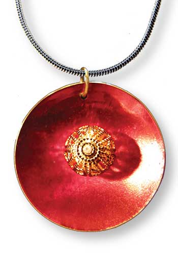 Centered Pendant (Red)