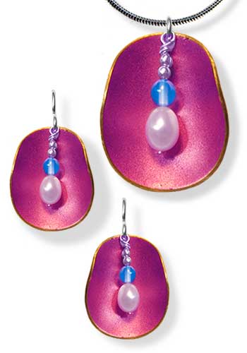 Half Shell Set (Fuchsia) 504-F Set