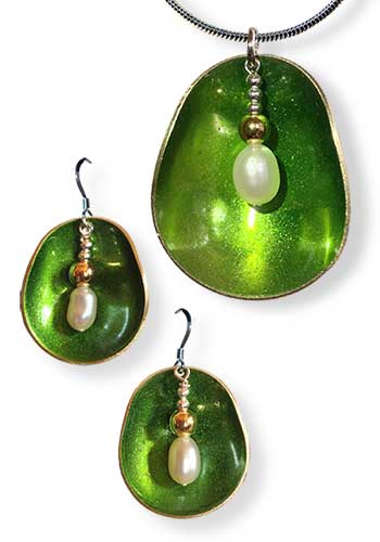 Half Shell Set (Green) 504-G Set