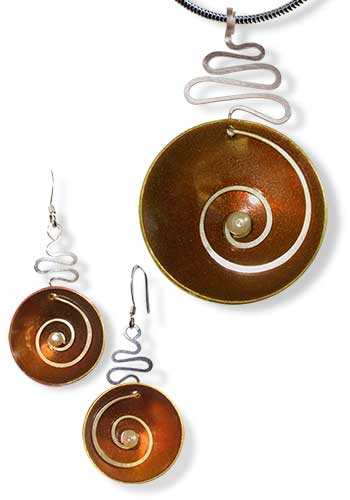 Hypnotic Set (Brown with Pearl) 509-BR Set