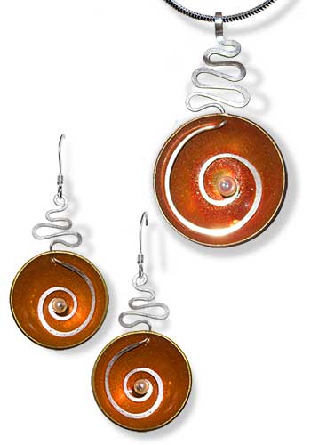 Hypnotic Set (Orange with Pearl) 509-O Set