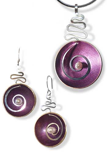 Hypnotic Set (Purple with Pearl) 509-P Set