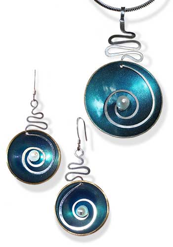 Hypnotic Set (Teal with Pearl) 509-T Set