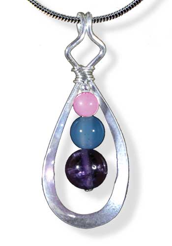 Inner Space Pendant (With Gemstones)