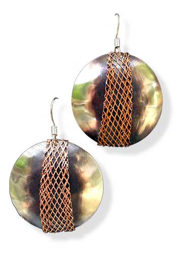 Melissa Disk Earrings