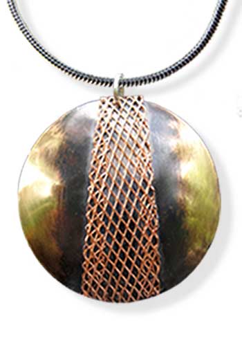 Melissa Disk Pendant