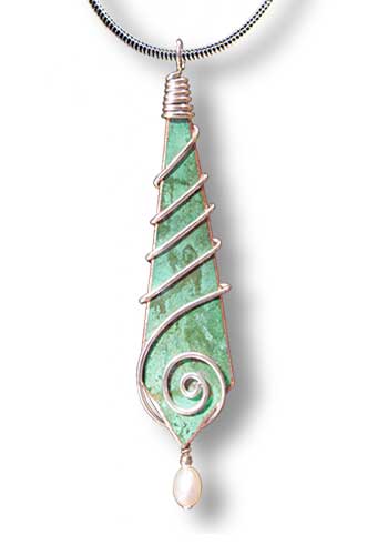 Pearl Swirl Pendant