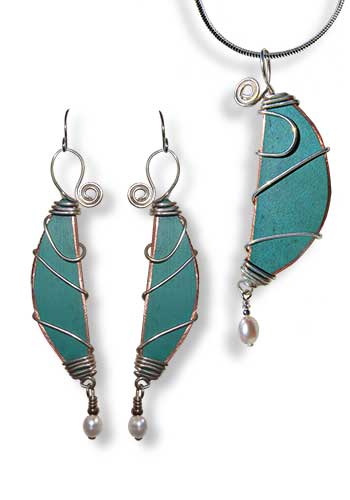 Tide Pool Pearl Drop Set