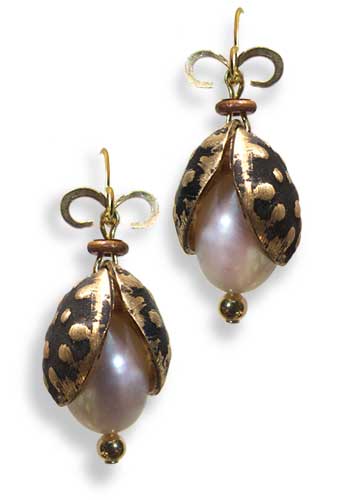 Yearnings Earrings (Brass)