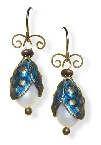 Yearnings Earrings (Teal)