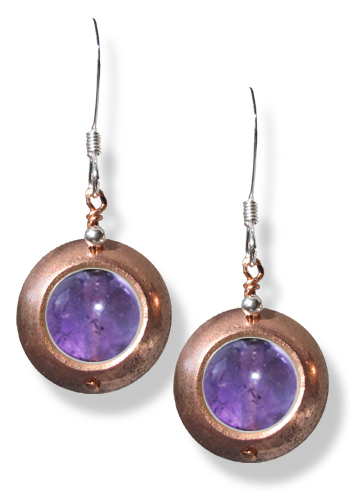 Origins Earrings (Amethyst)