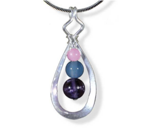 Inner Space Pendant  (With Gemstones)